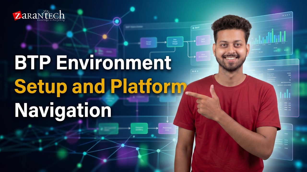 BTP Environment Setup and Platform Navigation | SAP Joule and Build Suite | ZaranTech