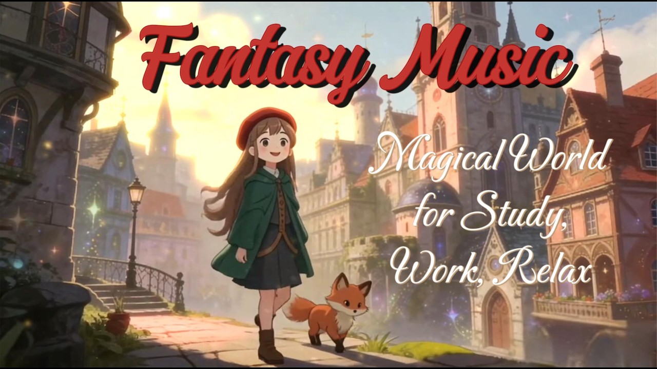 Fantasy Music 🏰 Magical World for Study, Work & Relaxing | Luna & Foxx #studywithme #lunaandfoxx