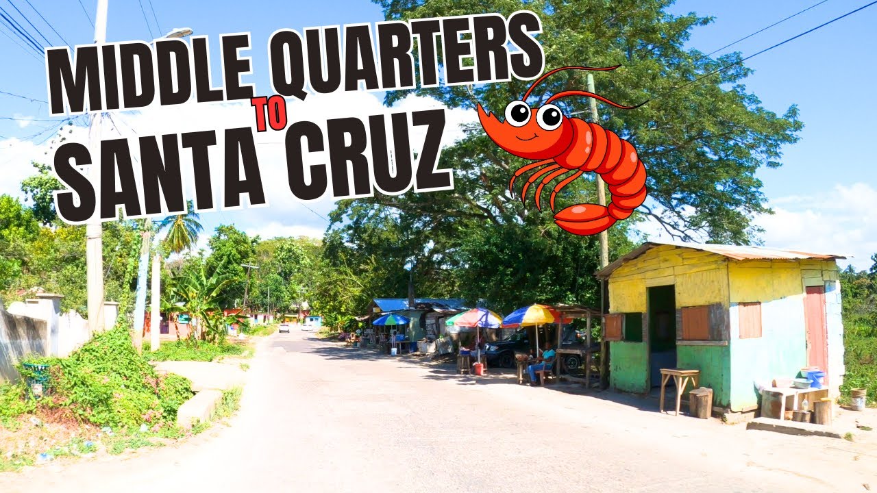SCENIC JAMAICA ROAD TRIP OF ST.ELIZABETH , MIDDLE QUARTERS TO SANTA CRUZ , ST.ELIZABETH 