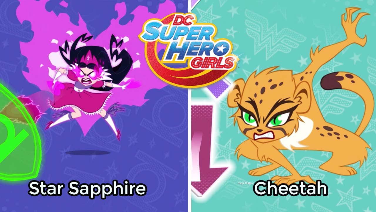 DC Super Hero Girls Blitz - Defeat Star Sapphire and Cheetah