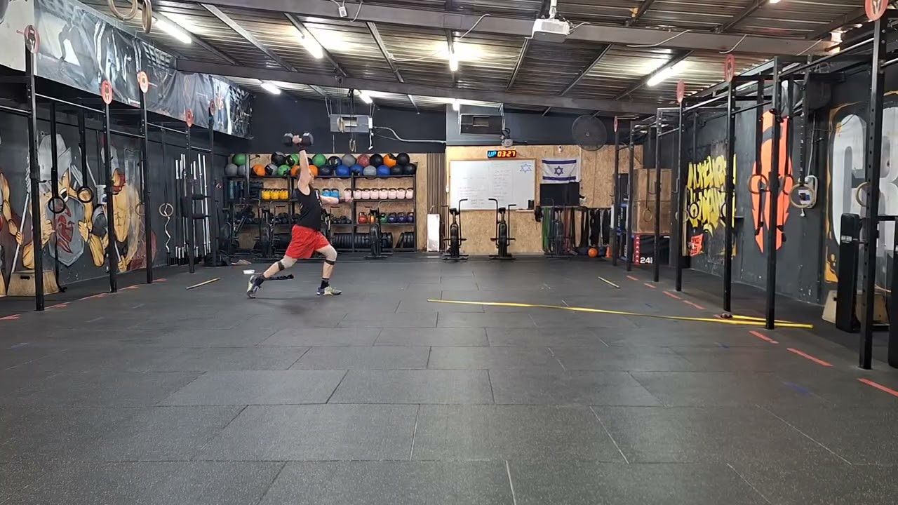 Tomer Shmuel Fridman - CrossFit Open 26.2 - 2nd Attempt 