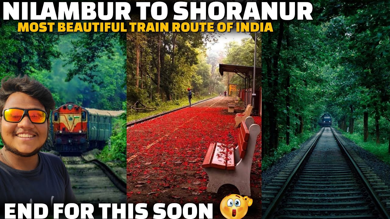 Nilambur – Shoranur Train journey | India's Most Beautiful Train Journey Route !