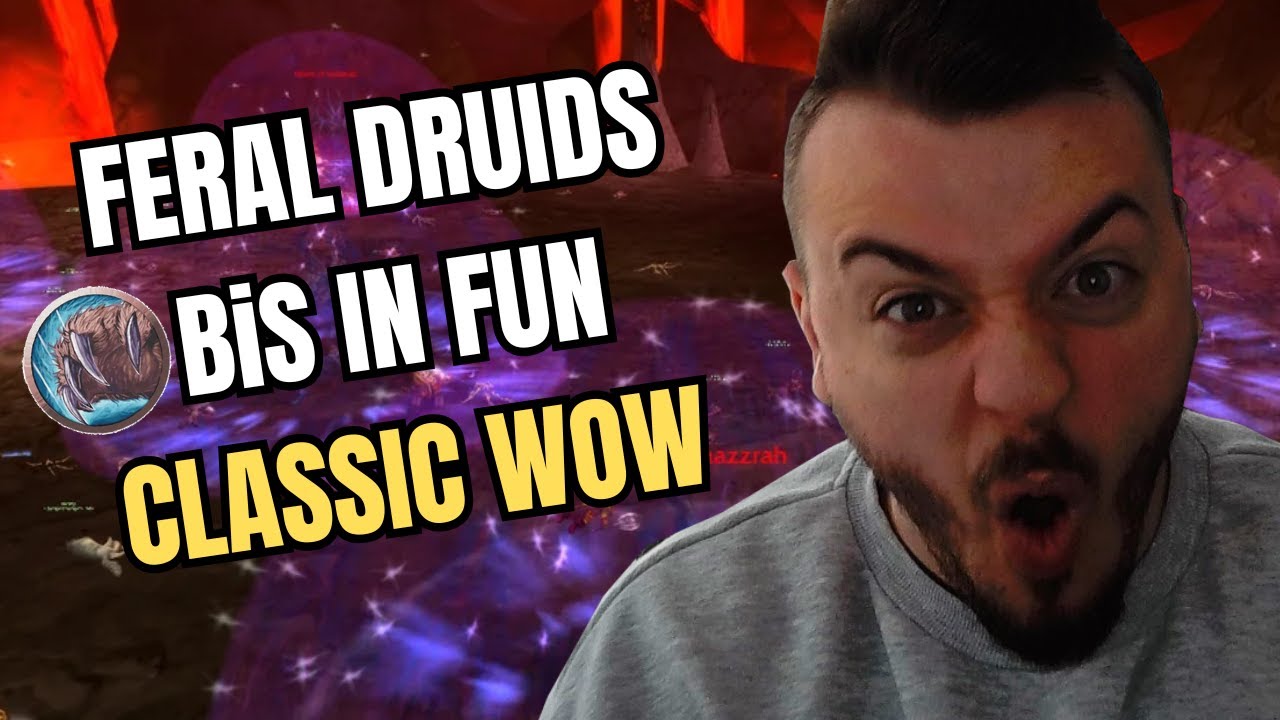 FERAL DRUID in RAIDS is ACTUALLY FUN in CLASSIC WOW