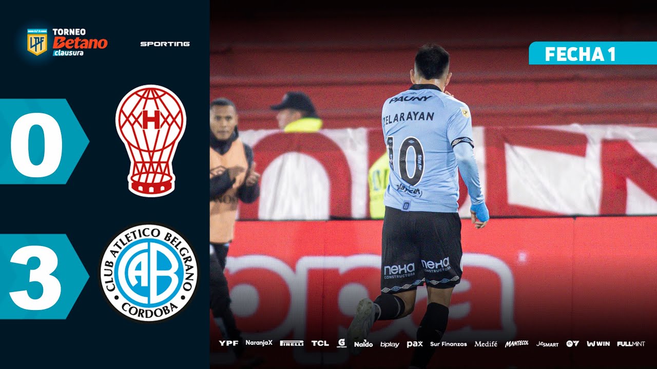 HURAC&Aacute;N 0 - 3 BELGRANO I Resumen del partido | #TorneoBetano Clausura 2025