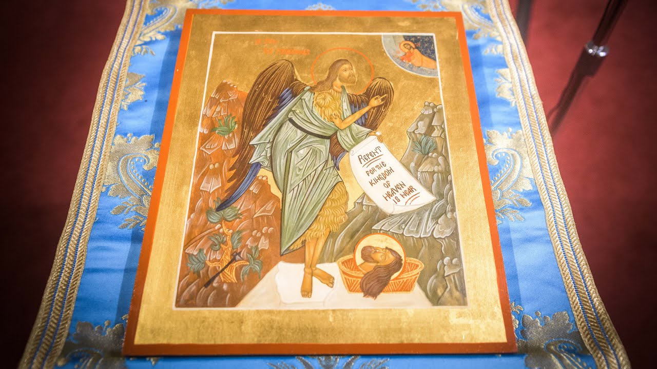Troparion & Kontakion for the Beheading of St. John the Forerunner