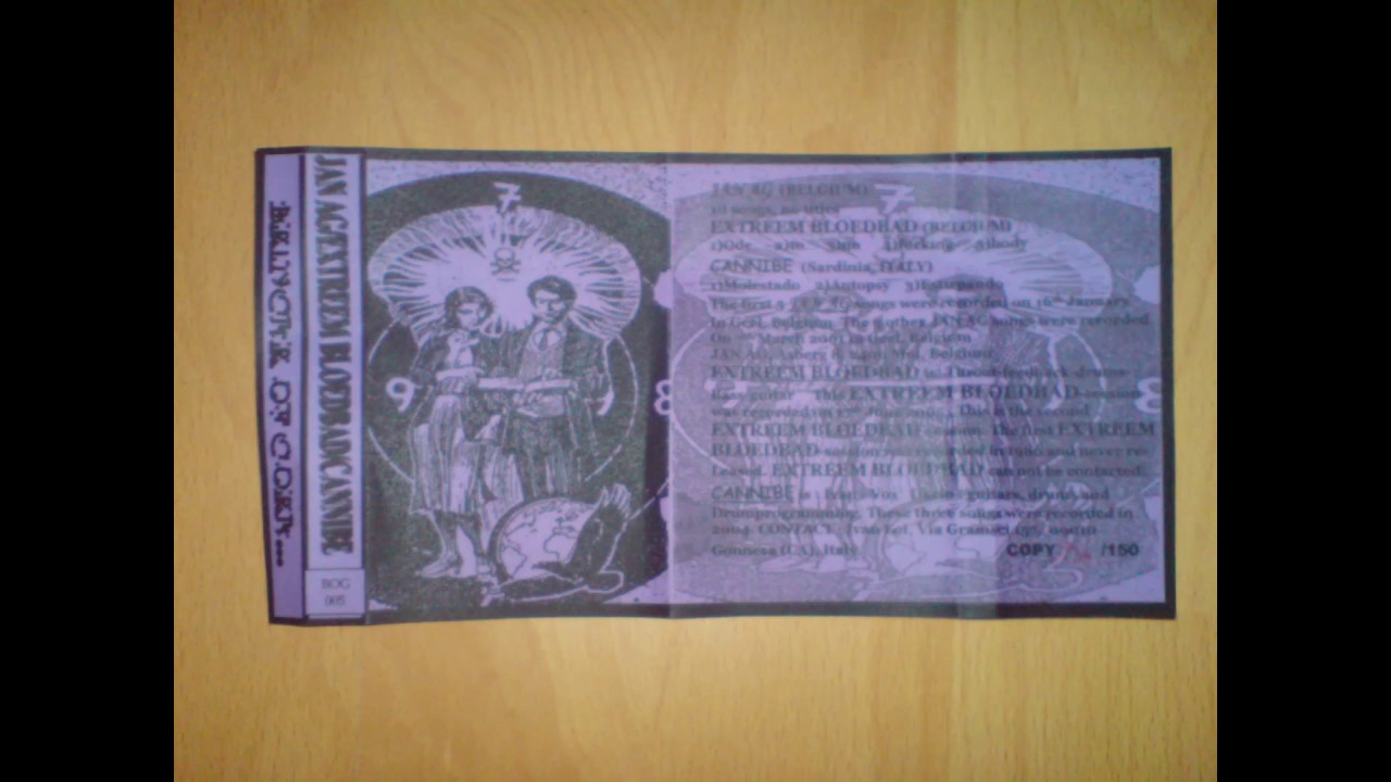 JAN AG / EXTREEM BLOEDBAD / CANNIBE - 3 Way Split [2006]
