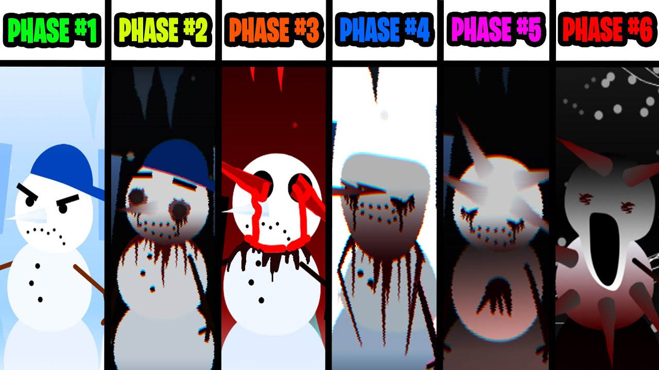 Incredibox Cool As Ice - Phase 1 VS Phase 2 VS Phase 3 VS Phase 4 VS Phase 5 VS Phase 6