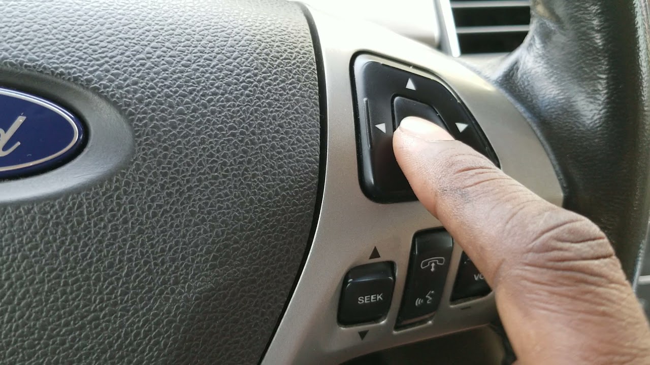 2013 Ford Taurus A/C Climate control in cluster
