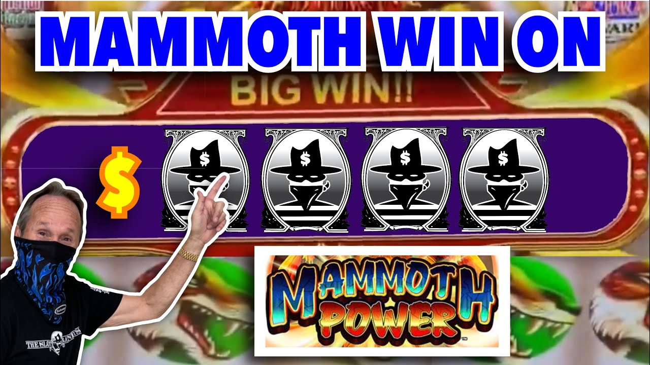 HANDPAY JACKPOT on Mammoth Power @ $24 a spin Big Win Bonus! | Monarch Casino
