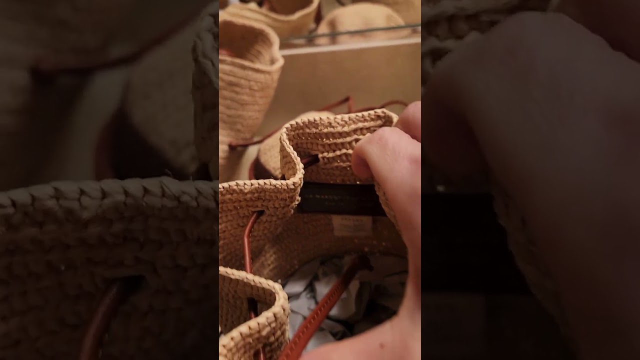 Sezane raffia bags review: Mini Justine, Mini Zellie, Mini Farrow, and regular size Justine