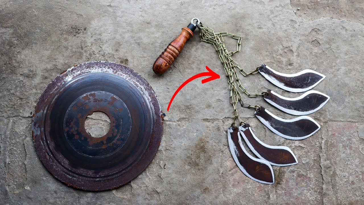 Talented blacksmith made Zanjeer Dasta | How to make Azadari Tool | ज़ंजीर दस्ता