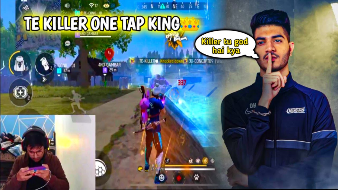 KILLER FF 1 VS 8 LAST ZONE ICONIC REACTION😳| KILLER FF 1 VS 8 CLUTCH | OG KILLER | KILLER FF |