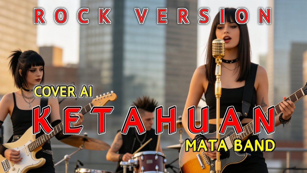 Ketahuan - Mata Band ( AI Cover Rock Musik Energi )