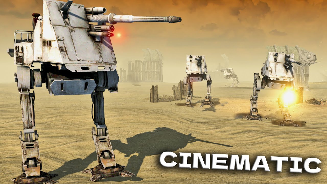 CIS BATTLE DROIDS vs GALACTIC EMPIRE - Star Wars Cinematic Battle (4K)