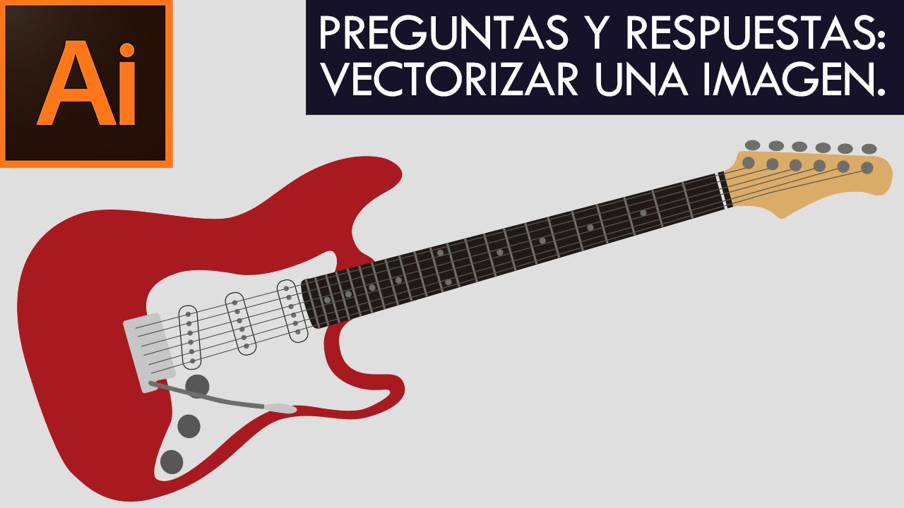 Vectorizar una imagen desde cero - Preguntas y respuestas #3 - Illustrator CC | Español