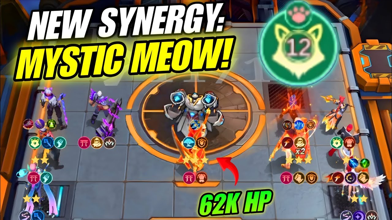 NEW SEASON 5: MYSTIC MEOW SYNERGY!! (Magic Chess Go Go)