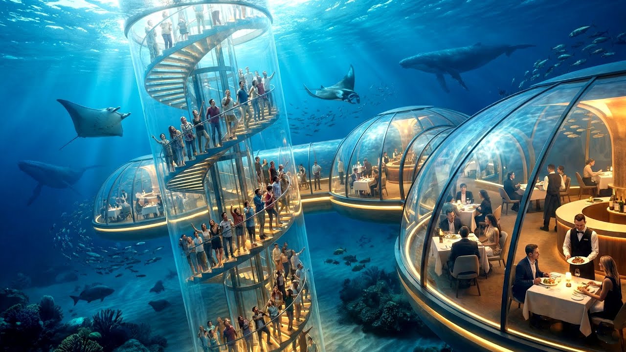 Inside the World’s Largest Underwater Hotel