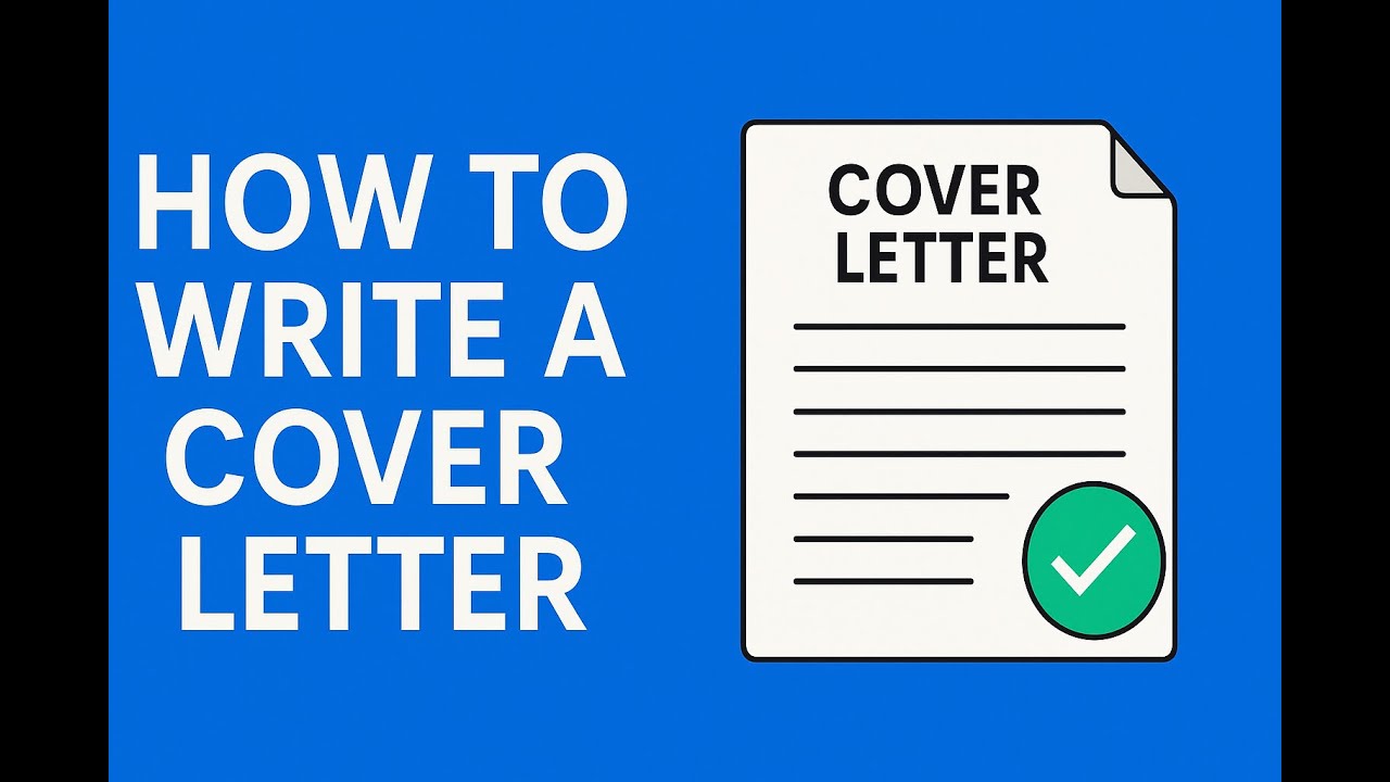 How to Write a Good Cover Letter | Step-by-Step Tutorial (2026 Guide)