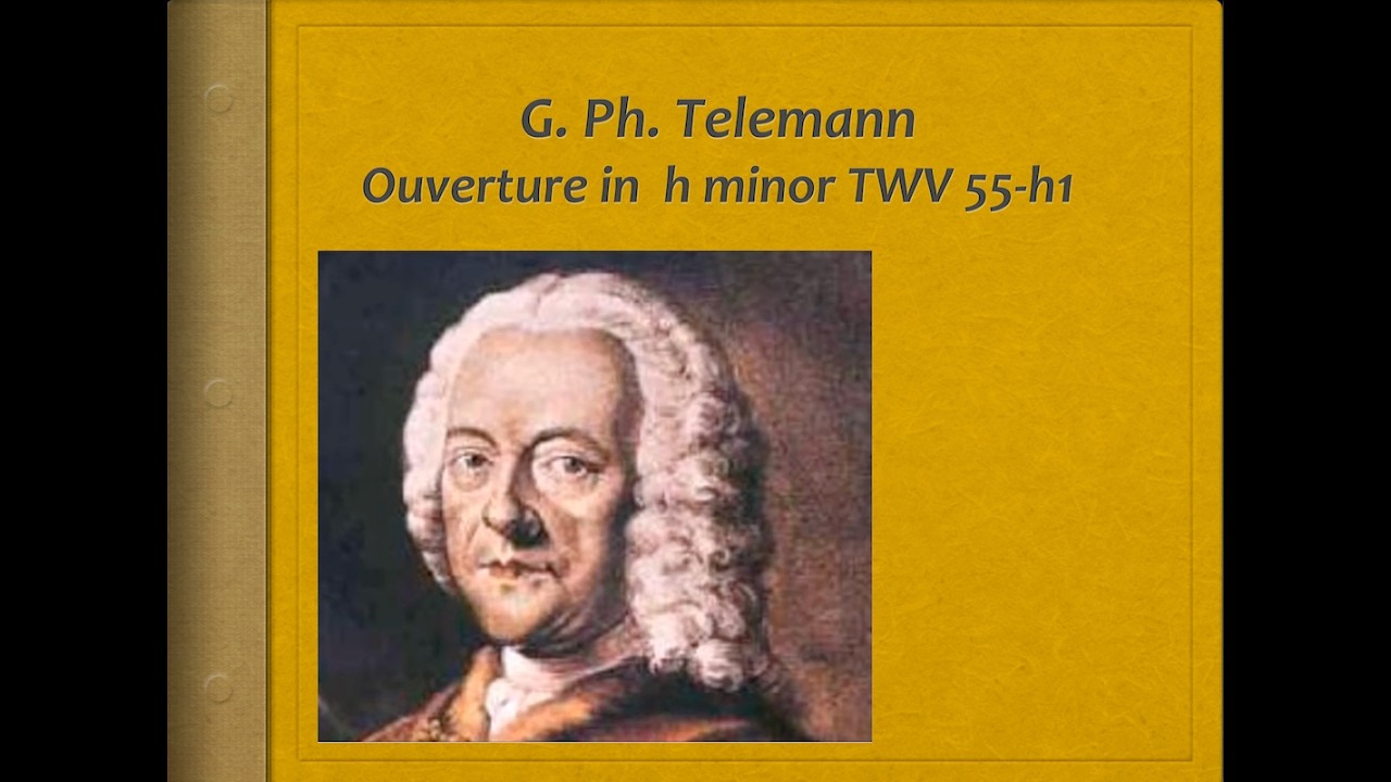 Telemann, Ouverture Suite in h minor, TWV 55:h1 - Video Score