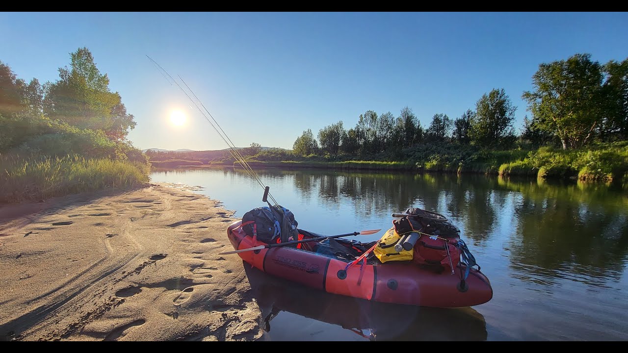 Packraft kalastusvaellus Ritsemiin