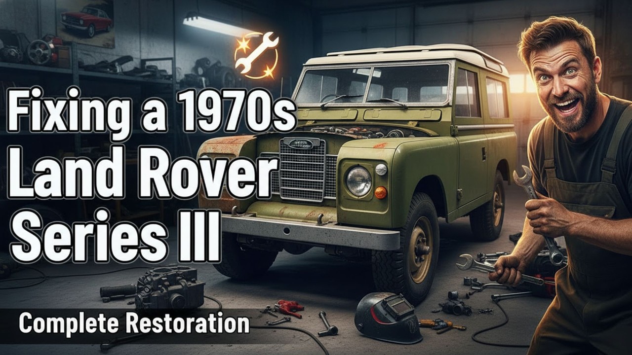 Fixing a 1970s Land Rover Series III: Complete Restoration