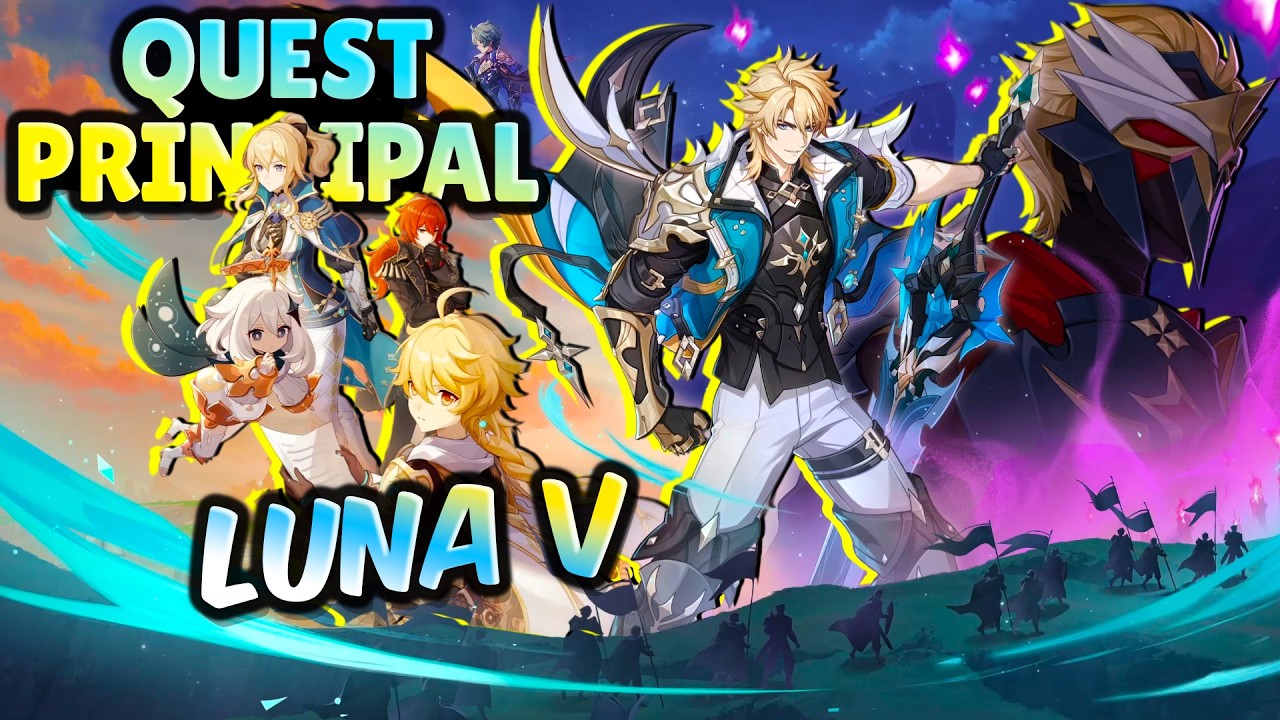 🔴 QUEST DO VARKA ✨Missão Lendária Luna V / 6.4 - Genshin Impact