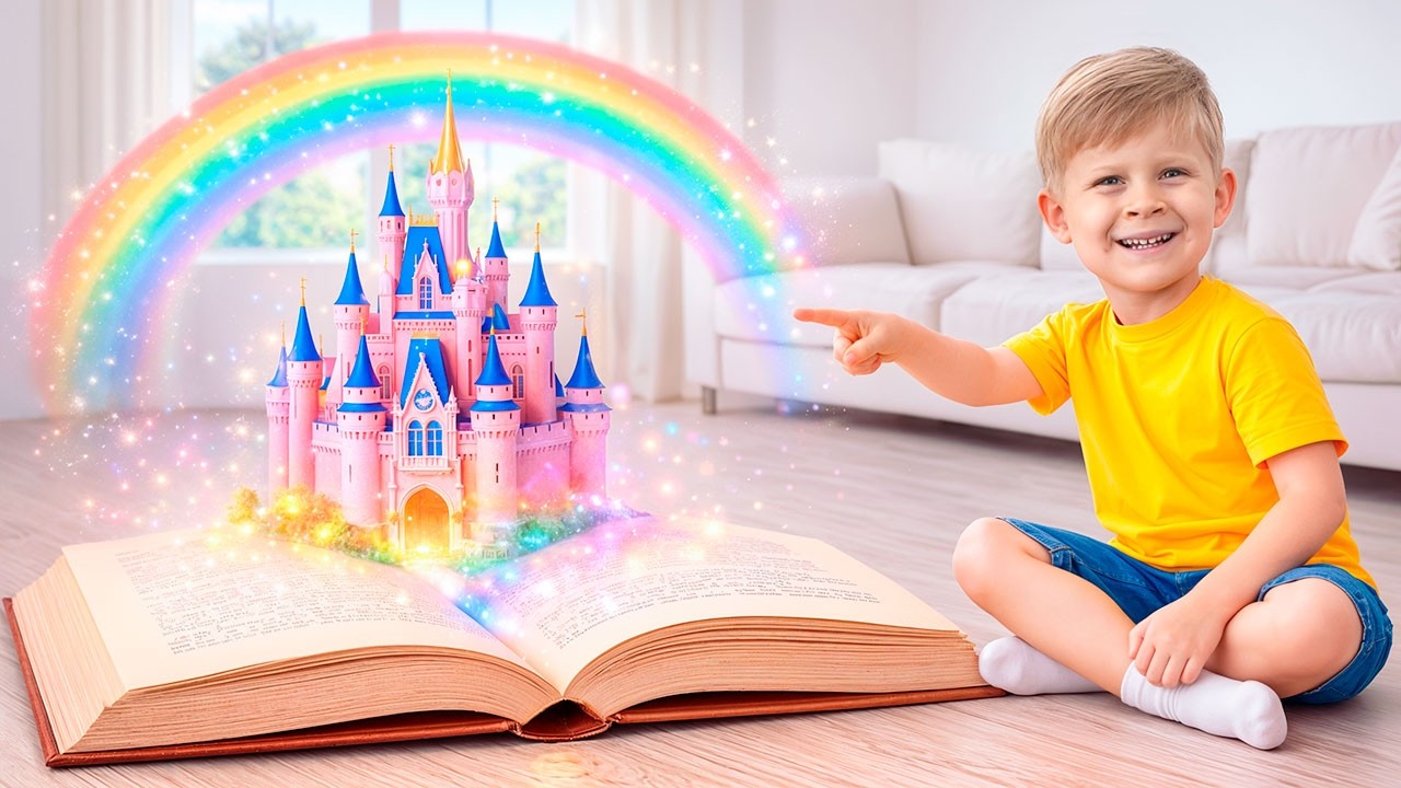 Fairy Tale Rescue! Kids Inside a Magic Book