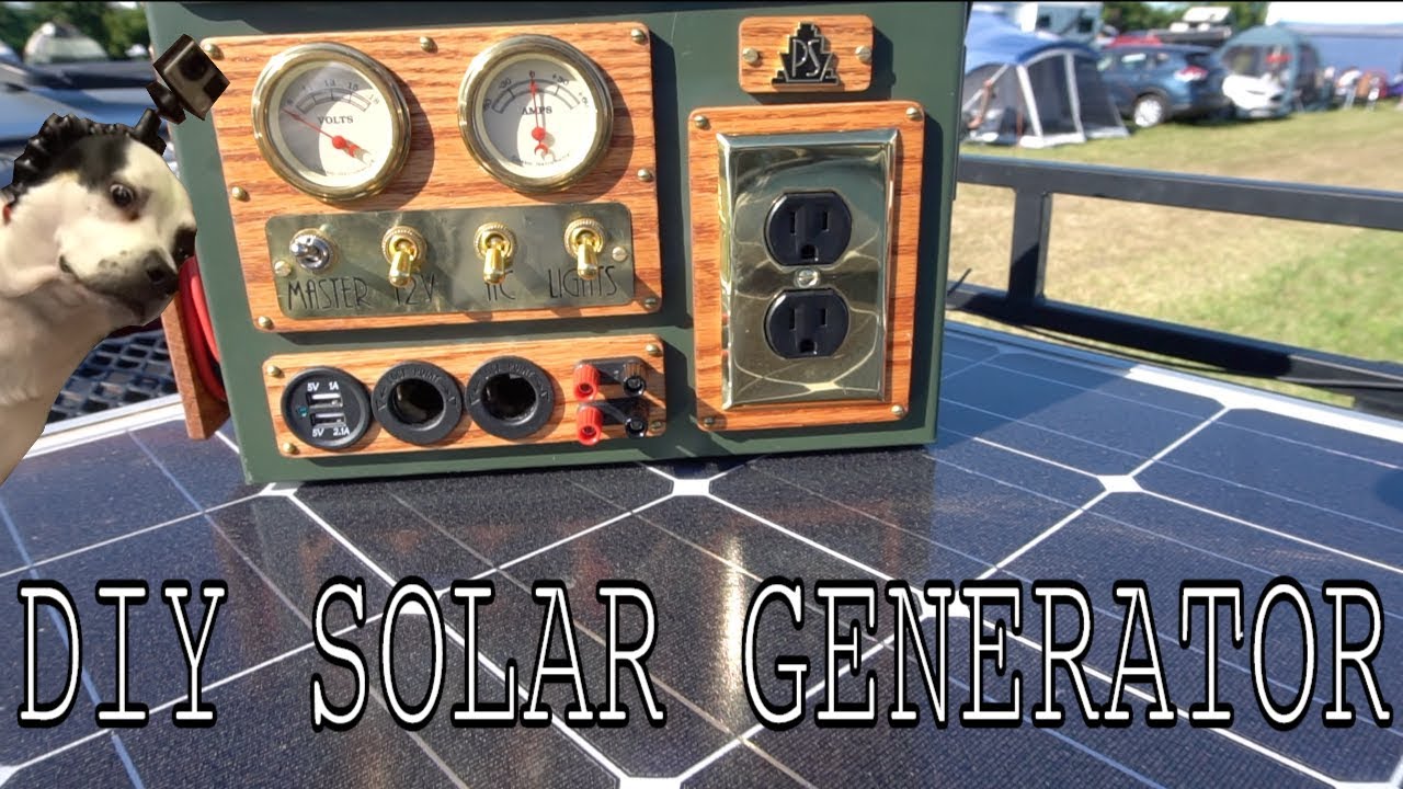 Solar powered Ammo box thing