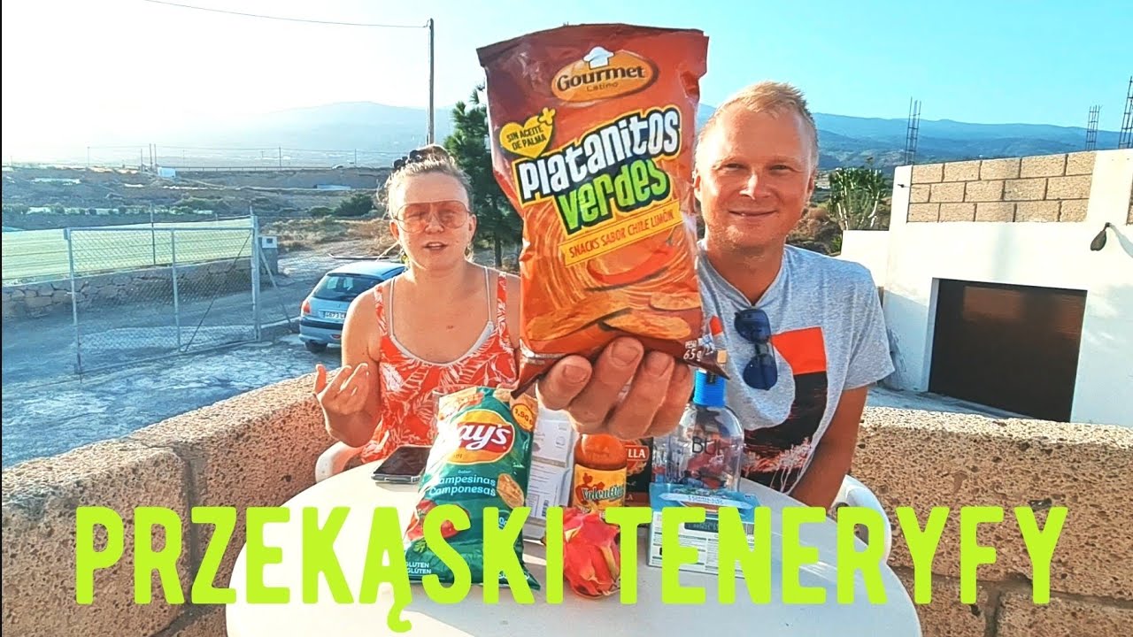 Teneryfa - Testujemy Jedzenie i Napoje z Hiszpańskich Sklepów.
