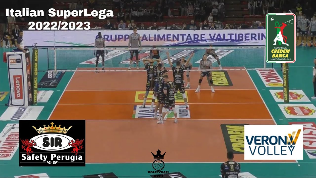 Le&oacute;n vs Keita - Scout View - Perugia vs Verona - Italian SuperLega 2022 - Highlights - Reupload