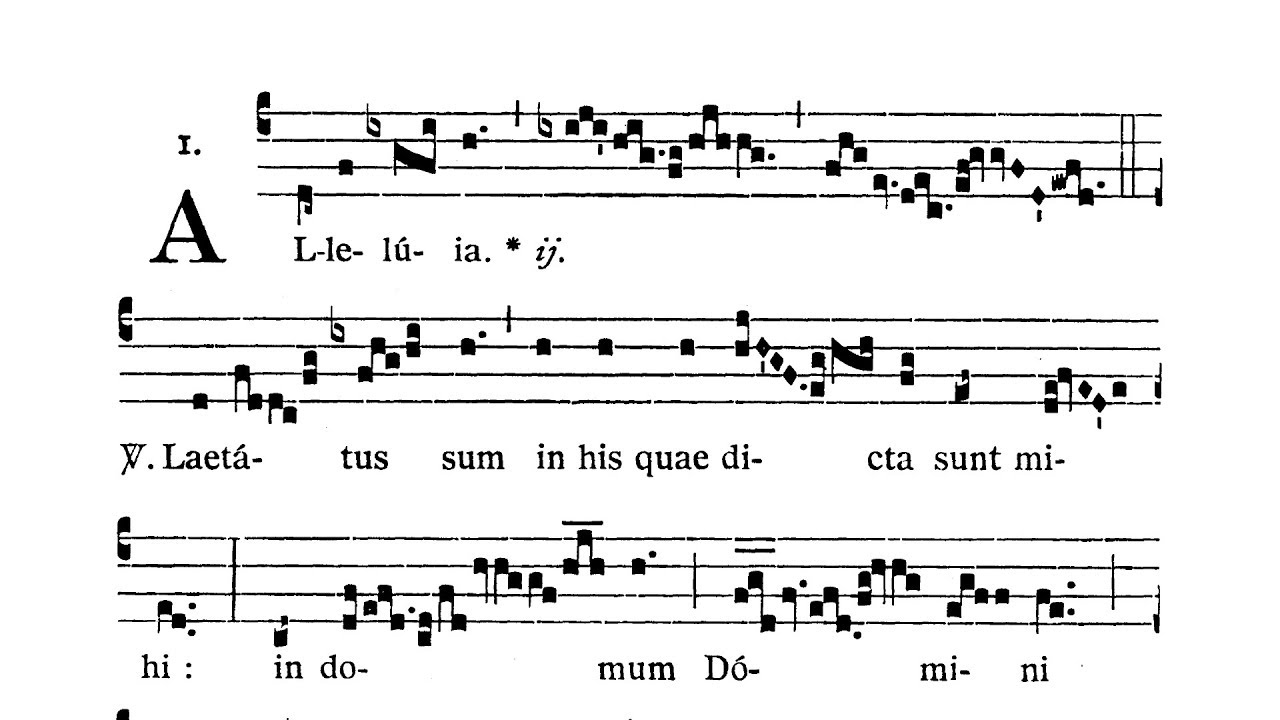 Dominica secunda Adventus - Alleluia (Laetatus sum)