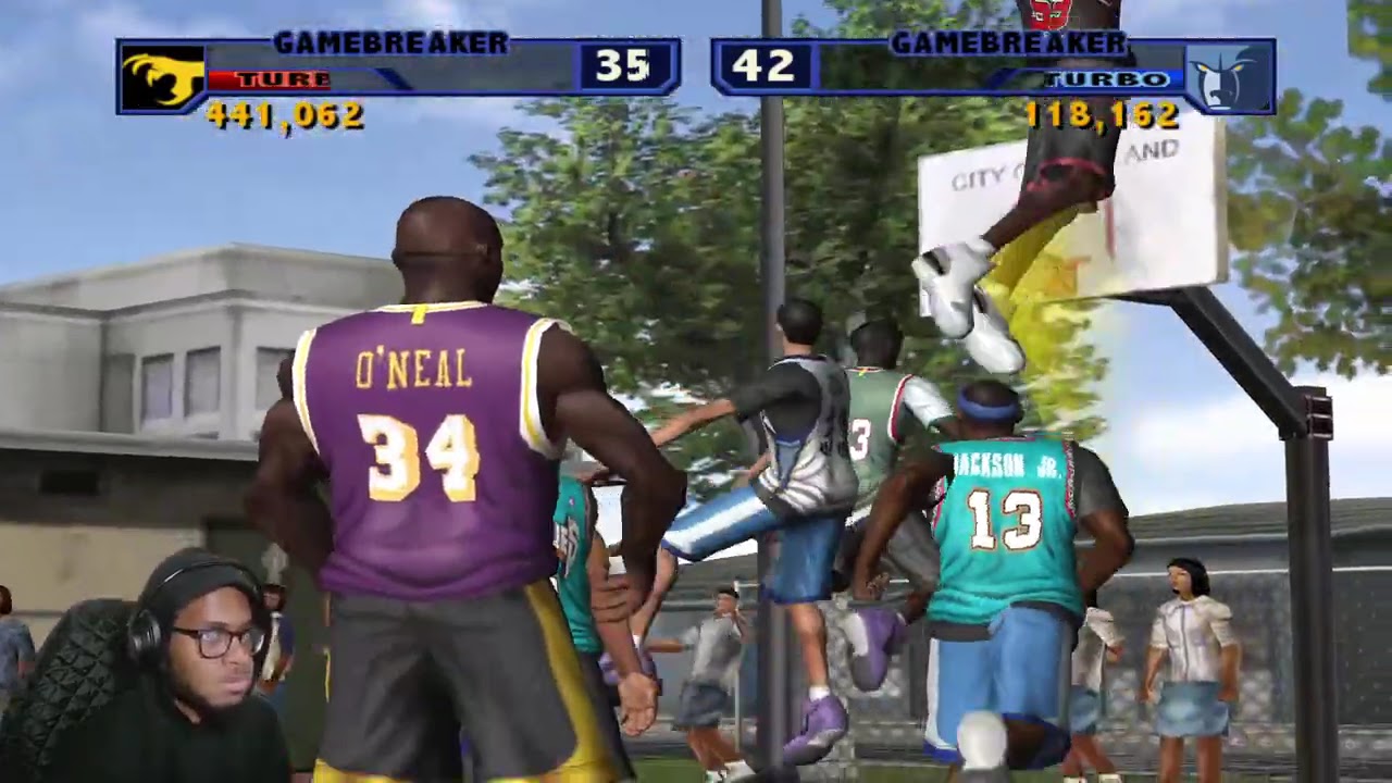Down 35 Points... So I Turned Shaq Into A Cheat Code! NBA Street GOAT!