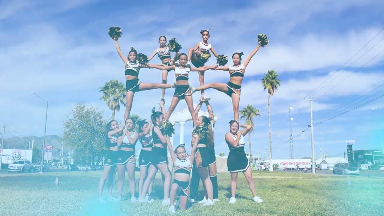 Cheerleader routine 2025
