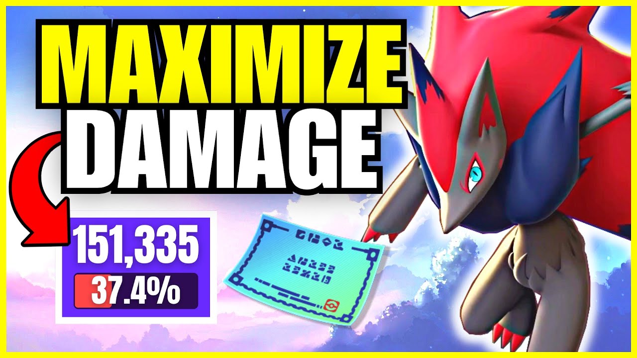 Is Weakness Policy The Best 3rd Item On Zoroark? | Pokemon UNITE