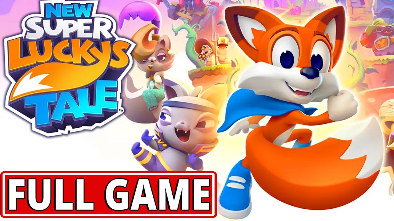 New Super Lucky's Tale - FULL GAME walkthrough | Longplay