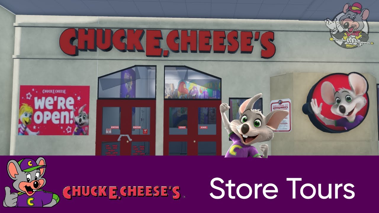 Store tour into Chuck E Cheese on Brooklyn NY on Roblox!