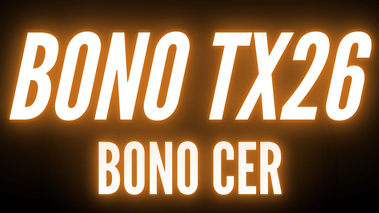 Bono TX26, ¿Cómo funciona?