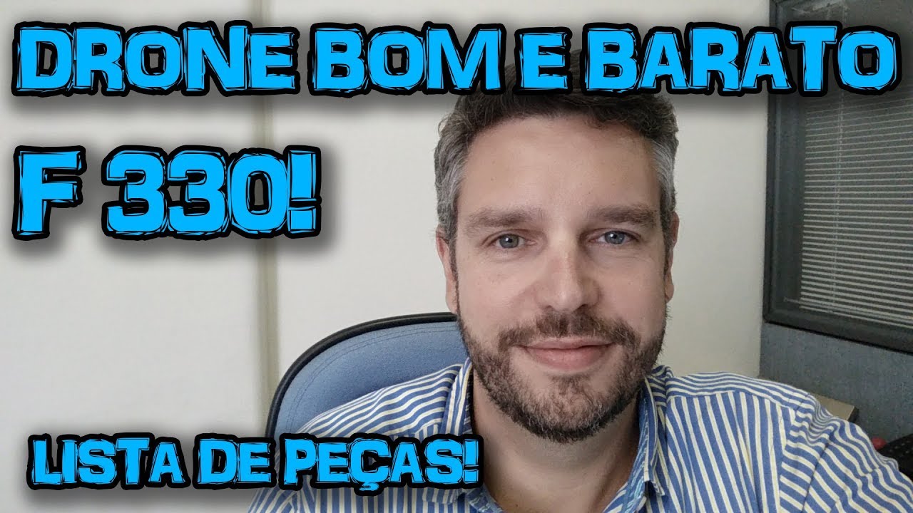 DRONE FPV BOM e BARATO 2018 - Lista de Peças