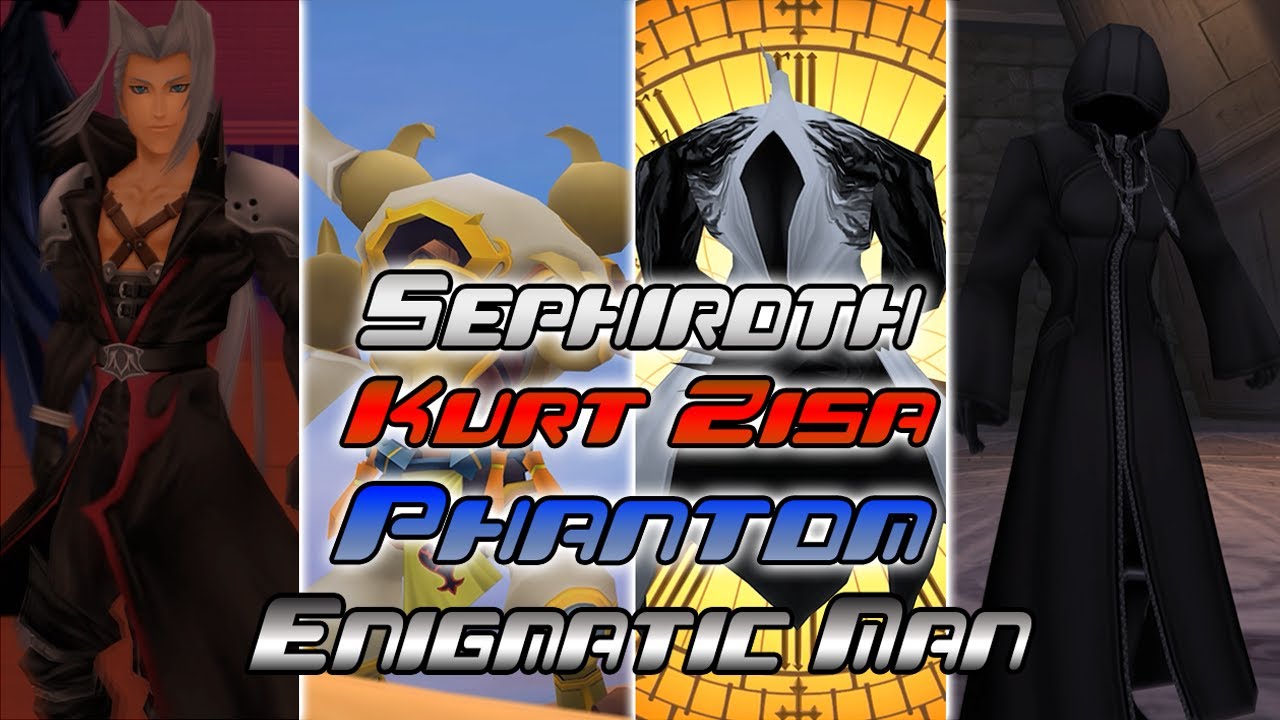 KH1FM - LV 100 Sephiroth, Kurt Zisa, Phantom, And Enigmatic Man Boss Fights On Final Mix: Proud Mode