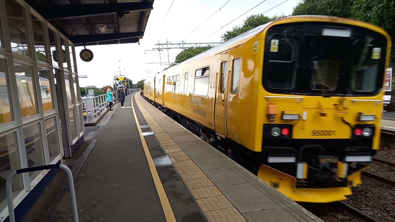 Network Rail Class 150 Past By At Slow Speed Gives Me the Horn