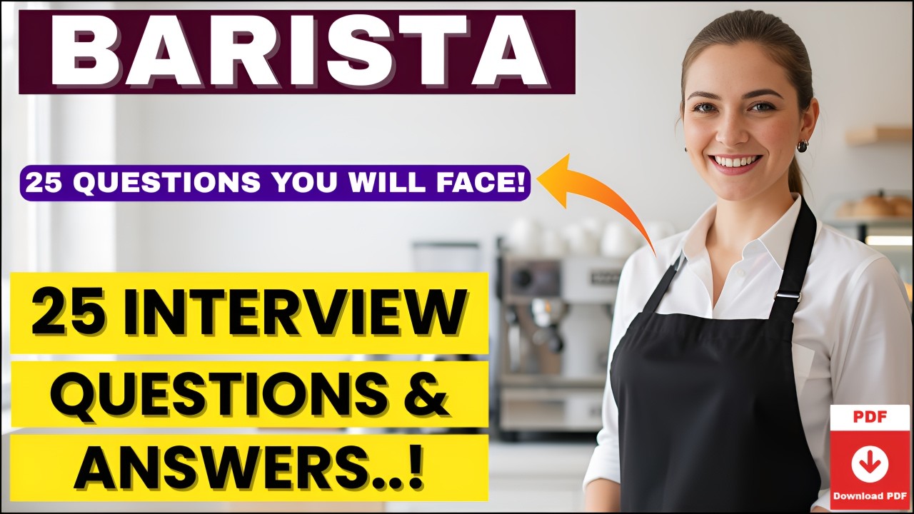 Barista Interview Questions and Answers | Complete Guide