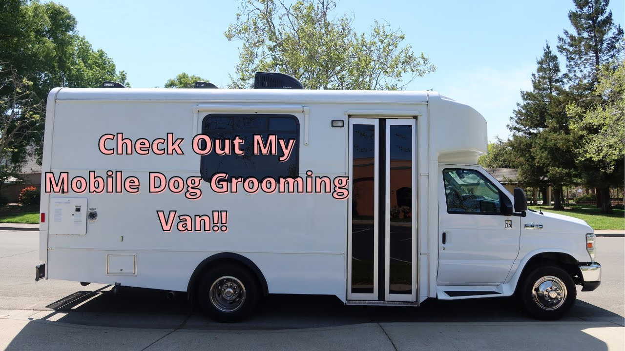 Mobile Dog Grooming Van Tour | Wag'n Tails Elite Grooming Van Tour