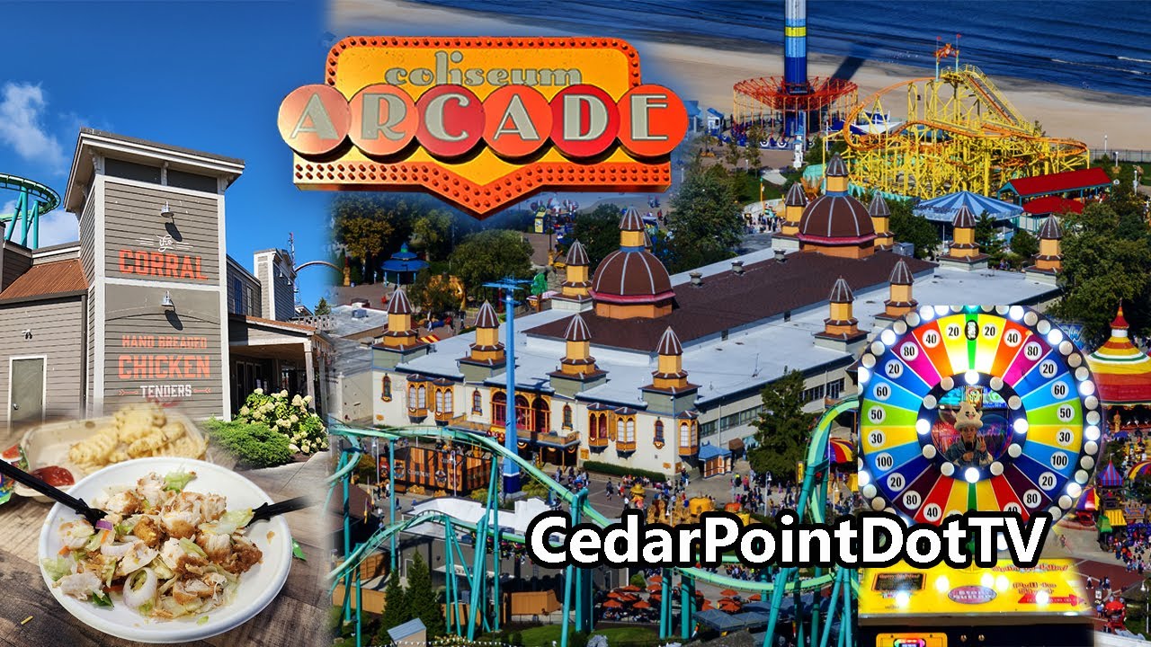 The Corral and The Coliseum Arcade | CedarPointDotTV