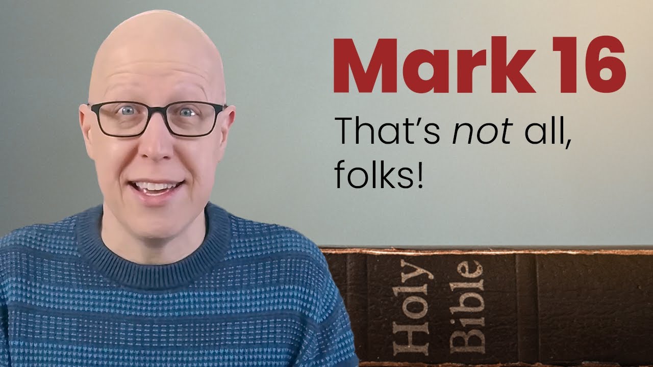 The Crucifixion is not the end of the story - Mark 16