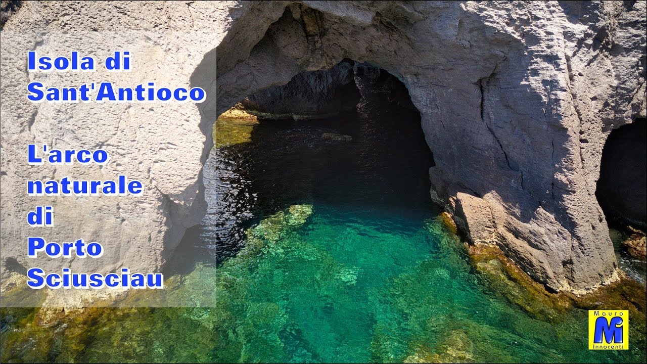 L'Arco naturale di Porto Sciusciau nell'isola di Sant'Antioco