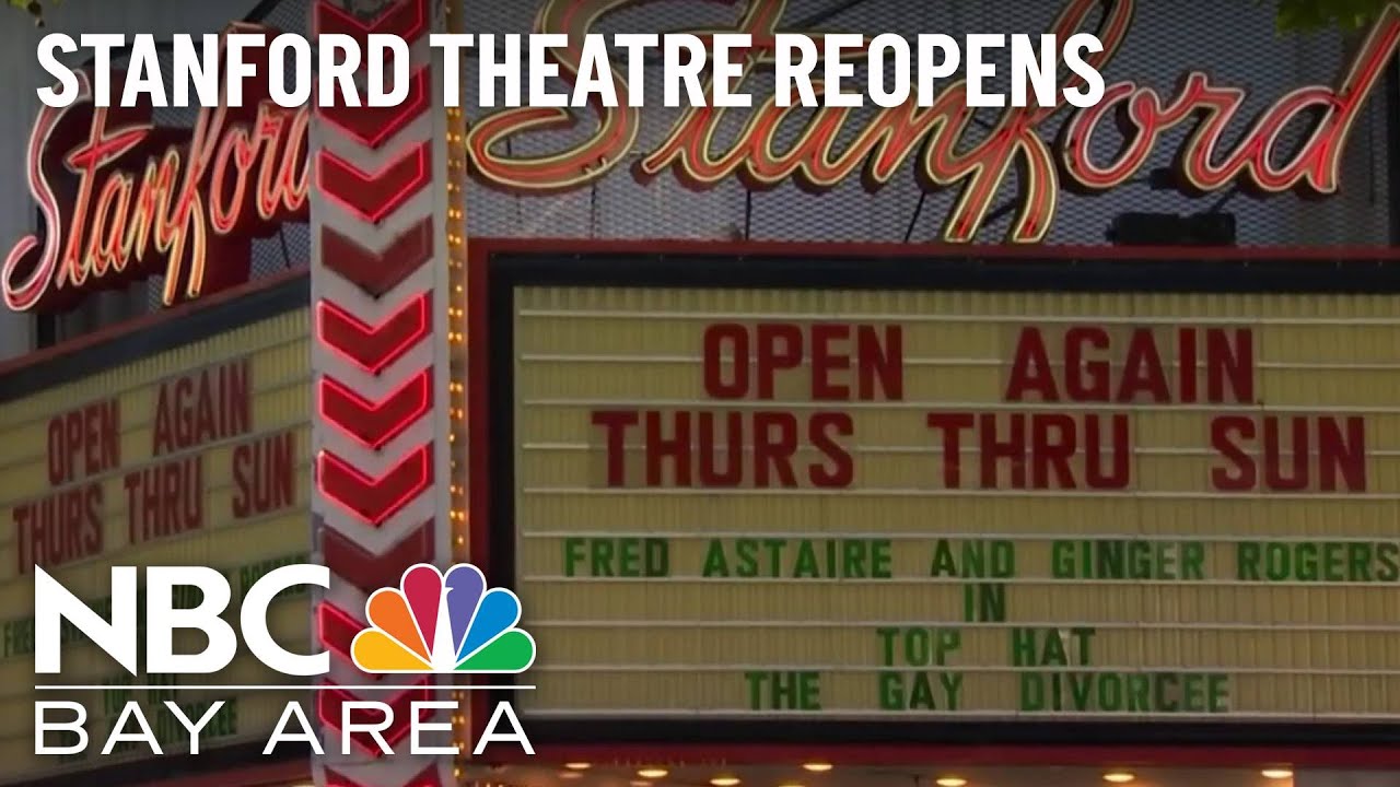 Palo Alto's Stanford Theatre Reopens Following COVID-19 Pause