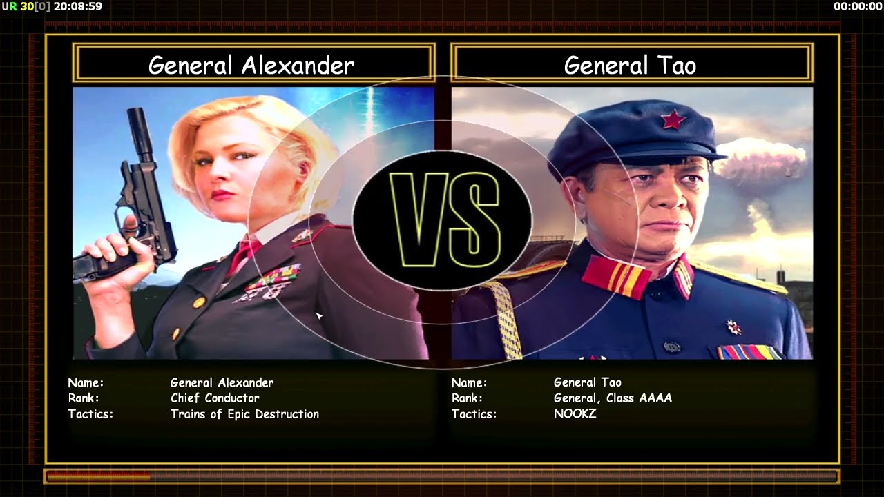 CnC Generals Zero Hour Shockwave Chaos; Generals Challenge: Superweapons vs Nuke