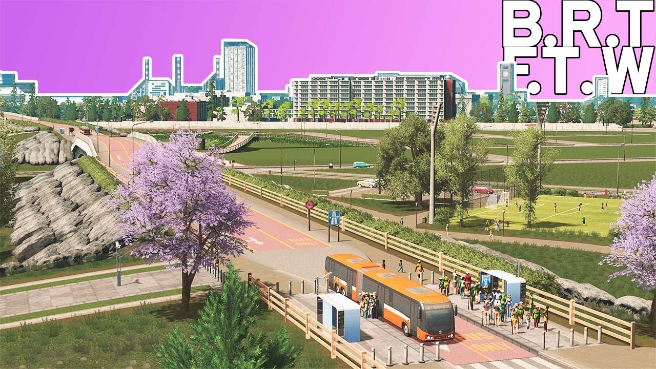 Why You NEED To Plan With Public Transport In Mind In Cities Skylines!