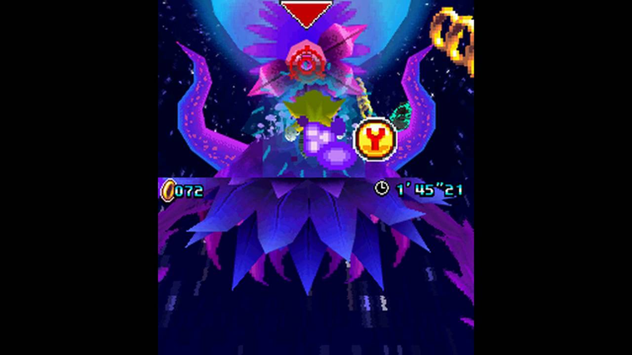 Sonic Colors (DS) Boss 8 (Final Boss) - Nega-Mother Wisp