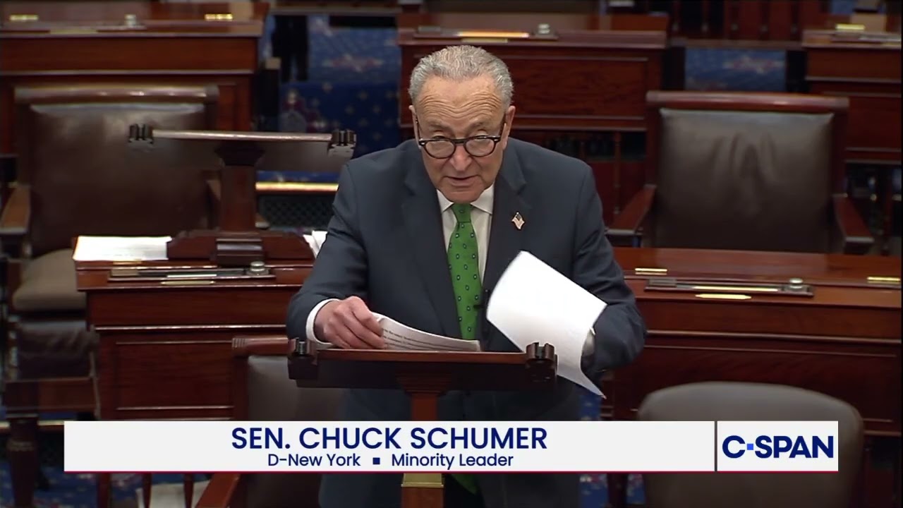 Senate Minority Leader Chuck Schumer introduces Anti-Corruption Bureau Creation act